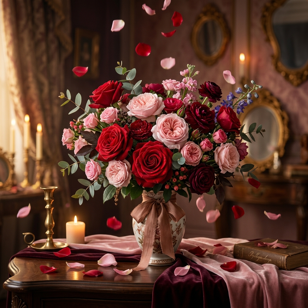 Romantic roses for you